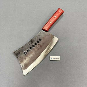 Cuchillo <span class=keywords><strong>de</strong></span> Chef <span class=keywords><strong>de</strong></span> Acero Inoxidable con Mango Forjado <span class=keywords><strong>de</strong></span> Palisandro, Cuchillo <span class=keywords><strong>de</strong></span> <span class=keywords><strong>Carnicero</strong></span> Comercial <span class=keywords><strong>de</strong></span> Alta Resistencia para Trabajos Pesados - Product Image 6
