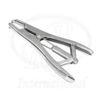 Pince de castration réutilisable en étain chromé, applicateur d'anneaux en caoutchouc, forceps de décapage de queue sans saignement, Band Rizbro