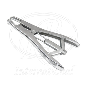 Pince à castration Elastrator réutilisable en étain chromé, applicateur d'anneau en caoutchouc, bande de pinces d'amarrage de queue de castration sans sang - Product Image 2