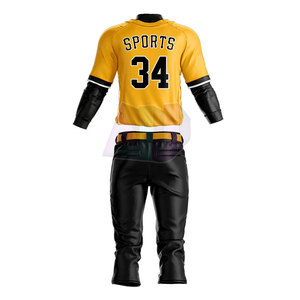 Uniformes Deportivos de Béisbol para Adultos con Jersey y Pantalones Transpirables de Ajuste Personalizado Diseñados para Deportes Escolares o de Equipo - Product Image 2