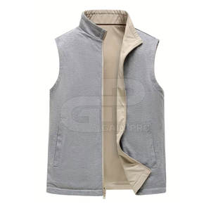 <b>Men</b> Gilets Soft Touch Fabric <b>Men</b> <b>Vest</b> For Comfortable Mobility Outdoor Training And Casual Style - Product Image 2