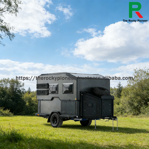 ODM en Chine : Remorque tout-terrain avec un toit relevable rigide et une longue liste d'équipements et de commodités - Product Image 1