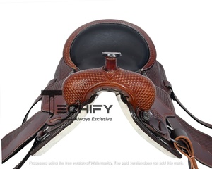 Silla de caballo de cuero de estilo occidental de calidad de exportación con características de diseño duradero para montar a precios asequibles a granel - Product Image 2