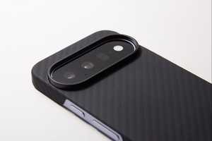 Coque de téléphone en fibre d'aramide pour Pixel 11 Pixel 11 Pro, mat, antidérapant, léger, protection de l'appareil photo, anneau magnétique - Product Image 6