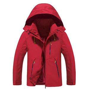 เสื้อแจ็คเก็ตเดินป่ากันน้ำมีฮู้ดสินค้าดีใส่สบาย - Product Image 2