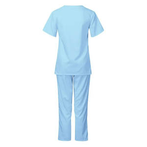 Offre Spéciale Anti-rides lavable doux tissu infirmière gommages hôpital uniforme médical gommages femmes survêtement gommage ensembles - Product Image 5