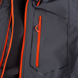 <b>Soft</b>-<b>shell</b> Winter Outdoor Mountaineering <b>Jackets</b> Zipper Long Windproof Waterproof for Technology for Unisex Use - Product Image 4