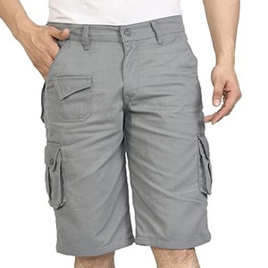 Short de survêtement uni de haute qualité pour hommes, sport thani aeil, vente en gros, nouveau style, noir uni, short pour hommes avec logo personnalisé - Product Image 4