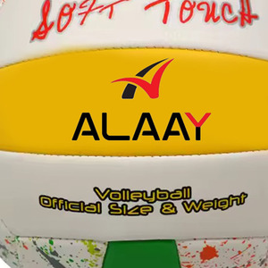 Alaay Vente en gros de ballons de volley-ball en PVC personnalisés cousus à la machine Ballon de sport coloré - Product Image 3