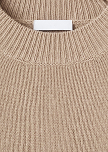 Transpirable hecho a medida cuello redondo 100% algodón invierno ropa Casual pulóver suéter suave sensación cálida hombres - Product Image 3