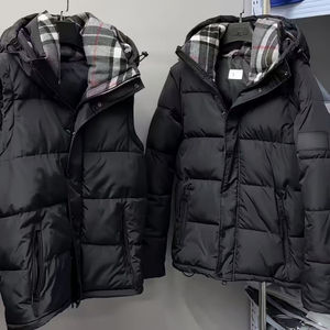 Ventes en gros de vestes matelassées d'hiver décontractées de marques de créateurs haut de gamme pour hommes et femmes, manteaux en duvet respirants avec fermeture éclair - Product Image 2