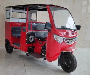 Tricycle électrique pour passagers 48V 501-800W, carrosserie fermée, 4 places, charge utile 300-400 kg - Product Image 4
