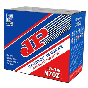 Batterie automobile N70ZL (12V-75Ah) de haute qualité, sans entretien, pour voiture et bateau, avec les meilleures performances de démarrage - Product Image 2