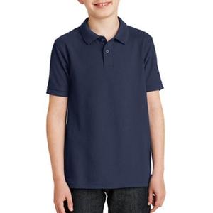 เสื้อโปโลผ้าฝ้ายคุณภาพสูงสำหรับเด็ก พร้อมโลโก้ สวมใส่สบาย ทันสมัย ปรับแต่งได้ สไตล์ลำลอง ผ้าฝ้ายคุณภาพสูง - Product Image 2