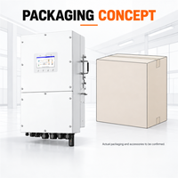 Convertisseur hybride basse tension monophasé Solis S6-EH1P12K03-NV-YD-L 12 kW pour stockage d'énergie solaire