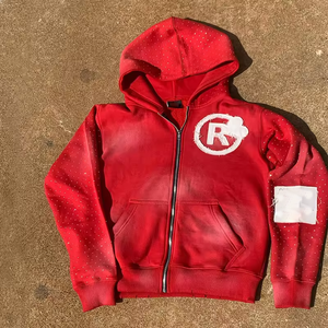 Designer Sportswear <b>Tracksuits</b> Custom Y2K Hoodies <b>Tracksuit</b> Wholesale Custom Luxury High Quality Full Fleece Customized Logo - Product Image 6