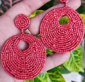 Pendientes de Cuentas de Flores, Pendientes Personalizados con Múltiples Cuentas, Joyería Festiva para Mujer al Mejor Precio, Pendientes de Cuentas - Product Image 4