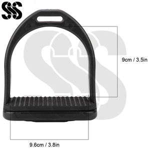 Estribos de Equitación de Aleación de Aluminio Anodizado OEM, Colores y Tamaños Personalizables, Equipo Ecuestre de Alta Calidad, Directo de Fábrica - Product Image 2