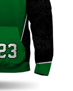 Sweat à capuche uni pour homme, coupe classique, pour l'hiver, nouveau modèle sublimé en polaire épaisse, épaules tombantes, style streetwear, respirant et à séchage rapide - Product Image 4