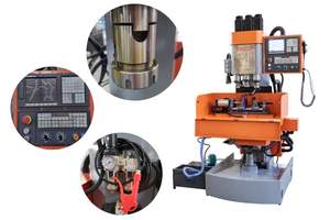 معدات CNC ثلاثية المحاور متخصصة في تصنيع الصنبور مع خرطوشة صنبور حمام دقيقة حفر ثقب والتنصت - Product Image 5