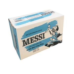 Caja de papel corrugado 3B ecológica personalizada al por mayor para embalaje de agua mineral cartón ranurado reciclable con impresión flexográfica - Product Image 5