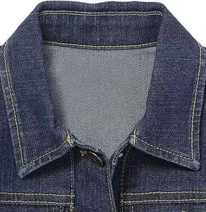 2024 hiver Logo personnalisé grande taille décontracté Bomber Denim veste Sport de plein air travail Denim Vintage respirant jean veste pour hommes - Product Image 5