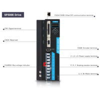 Kit de servomoteur AC à couple élevé 1KW 220V 380V 3000-6000RPM pour machine CNC et équipement d'automatisation, servomoteur avec moteur