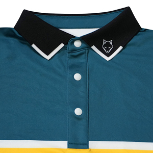 เสื้อโปโลพิมพ์ลายสำหรับผู้ชายผ้าฝ้ายถักขนาดใหญ่ร้อยละ100 - Product Image 5