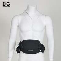 Sac banane tendance 2024 unisexe, ceinture de course à pied d'extérieur, sac de voyage, sac messager, fermeture éclair, imperméable