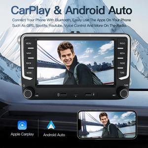 Autoradio Android 7 pouces Lecteur multimédia pour VW <span class=keywords><strong>Volkswagen</strong></span> <span class=keywords><strong>Plus</strong></span> Golf 5 6 GTI GTR Touran Navigation Carplay Lecteur automatique Type C - Product Image 3
