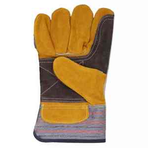 Vente en gros de gants de mécanicien en cuir de grain de peau de chèvre gants de conducteur anti-coupure anti-impact gants de mécanicien - Product Image 3