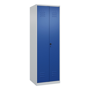 C+P Armadio per Attrezzature di Pulizia Cabo-Plus, 800 x 500 x 1850 mm, grigio chiaro, da terra - Product Image 6