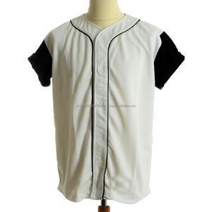 เสื้อเจอร์ซีย์เบสบอลแบบติดกระดุมเสื้อทีมซอฟต์บอล - Product Image 4