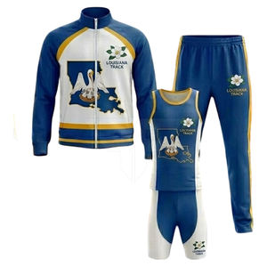 Ensemble de survêtement décontracté d'hiver respirant, léger et anti-accumulation, entièrement personnalisable, 100 % polyester, haute qualité - Product Image 2