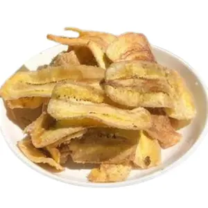 The factory produces crispy dried banana sticks for export to the Japanese market