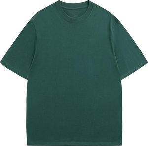 เสื้อยืดคอกลมทรงหลวม แขนเสื้อตก ผ้าคอตตอน 100% 220 กรัม สำหรับผู้ชาย ลายอินทรีบิน แบบสั่งทำพิเศษ แห้งเร็ว - Product Image 1