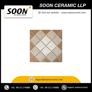 Indian Export Quality Outdoor Parking Vitrified Porcelain <b>Tile</b> 30 X 30 CM Rustic Design Anti-Slip for Safe Reliable Flooring - Product Image 3
