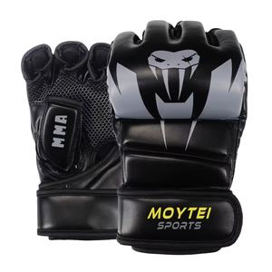 Gants de MMA VANUM professionnels en PVC de 16 oz pour hommes et femmes, personnalisés pour le Sanda, le Muay Thai, le Kick Boxing, l'entraînement, antidérapants avec fermeture auto-agrippante - Product Image 1