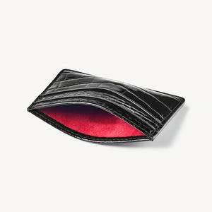 코스니 맞춤형 로고 악어 가죽 카드 홀더 미니멀리즘 초슬림 신용카드 홀더 유니섹스 신용카드용 - Product Image 6