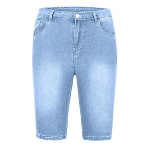 2021 nuevo verano 100% algodón sólido pantalones cortos hombres alta calidad Casual negocios Social cintura elástica hombres pantalones cortos 10 colores pantalones cortos de playa - Product Image 3