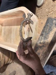 Natural <b>Wood</b> Polished Handmade Rectangular Serving Platter for Tea Coffee <b>Fruit</b> Tabletop Decoration - Product Image 6