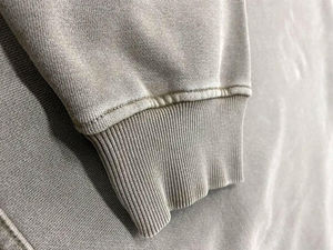 Plus Size 400gsm Heavyweight Custom Oversized <b>Men</b> Acid Wash Hoodie Vintage <b>Plain</b> <b>Hoodies</b> in Bulk - Product Image 2