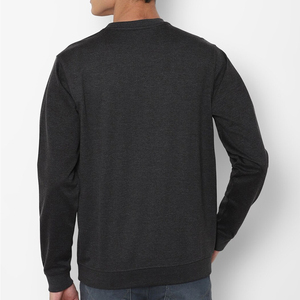 Sweat-shirts pour hommes à manches longues, 100% coton, hiver, haute qualité, écologiques, coupe classique, service OEM - Product Image 3