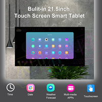 Miroir à écran tactile 2 en 1 avec lumières LED IP66 étanche, parfait pour le salon et la salle de bain Miroir de salle de bain intelligent Tv