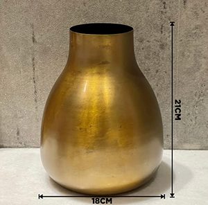 แจกันดอกไม้โลหะงานแฮนด์เมดสไตล์ชายฝั่งใหม่ล่าสุดโต๊ะสำหรับงานแต่งงาน - Product Image 3