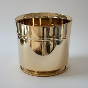 Cubo de Basura Clásico de Metal Sin Tapa, Diseñado para un Rendimiento Duradero con Cuerpo Resistente a la Corrosión y Diseño de Fácil Mantenimiento - Product Image 5