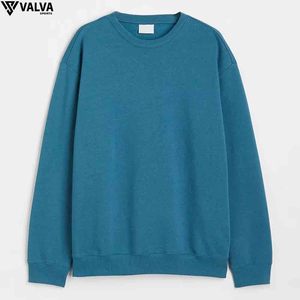 OEM Cropped Boxy Mens Pullover Hoodies Sudaderas de alta calidad personalizado bordado de peso pesado de algodón mezclado Sudaderas. - Product Image 2