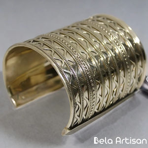 Bracelet en laiton vintage fait à la main et boucles d'oreilles lustre papillon ensemble bijoux artisanaux pour les fêtes acheteurs en gros bienvenue! - Product Image 5