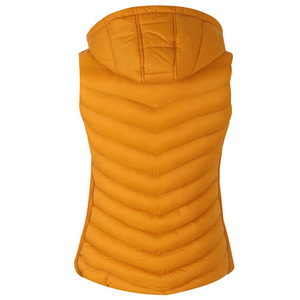 Chaleco acolchado para montar a caballo con cremallera para mujer, nueva moda para mujer, a prueba de viento, negro, con cuello levantado, manga larga, ropa de invierno - Product Image 5