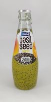 Goedkope Prijs Passievruchtensap Met Basilicumzaaddrank 290Ml Glazen Fles Thailand Dranken Gratis Private Label Gratis Monster
